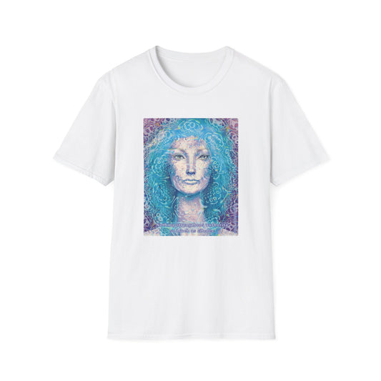 "Nothing strengthens authority". Leonardo da Vinci. Zifitaka T-shirts. (AU)